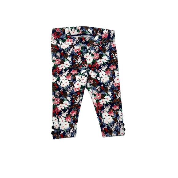 Janie and Jack Floral Leggings - Picture 1 of 4